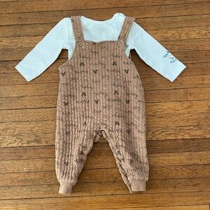 Micky Mouse Baby Overalls